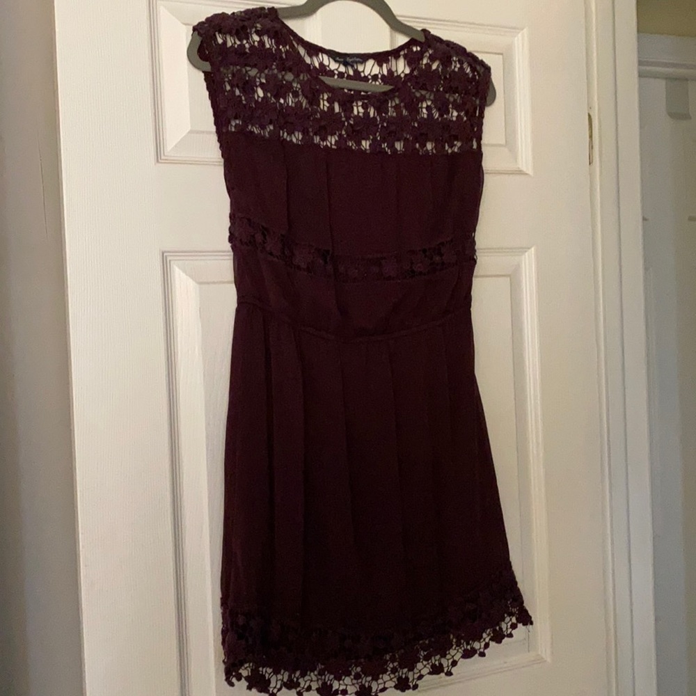 Purple Lace Dress